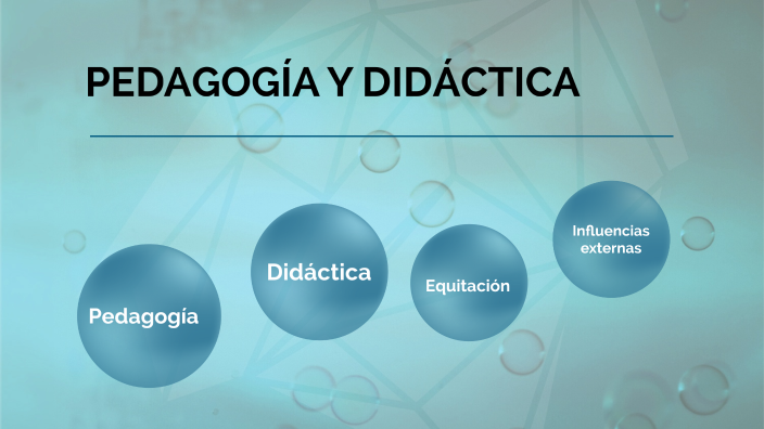 Pedagogía y didáctica by Juan Andrade on Prezi