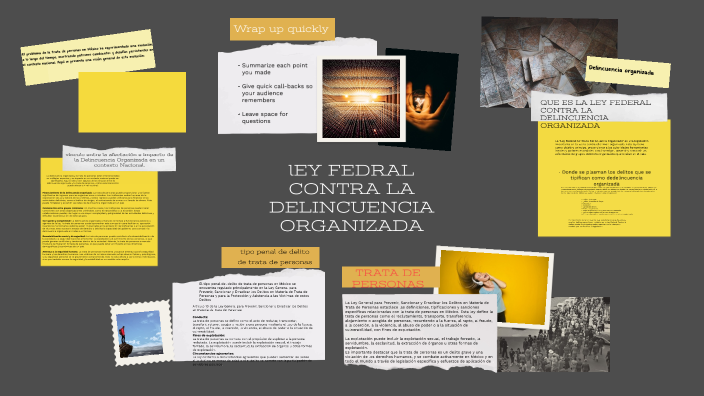 Ley Federal de Delincuencia Organizada by DAVID CASTELLANOS RAMIREZ on