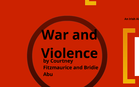 war and violence essay brainly