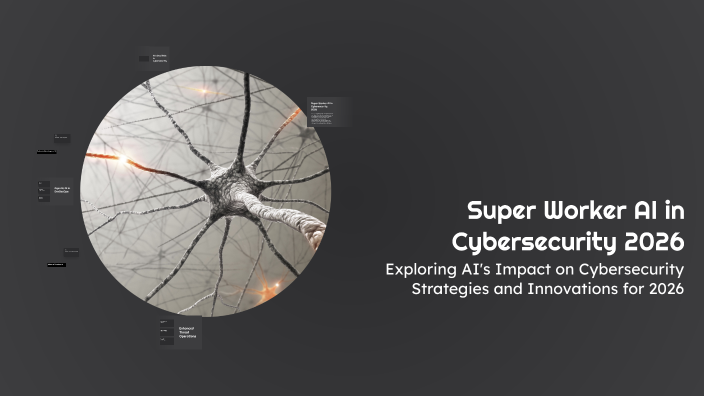Super Worker AI in Cybersecurity 2026 by nadin çoban on Prezi