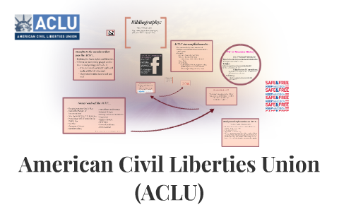 American Civil Liberties Union (ACLU) by Hannah Ali