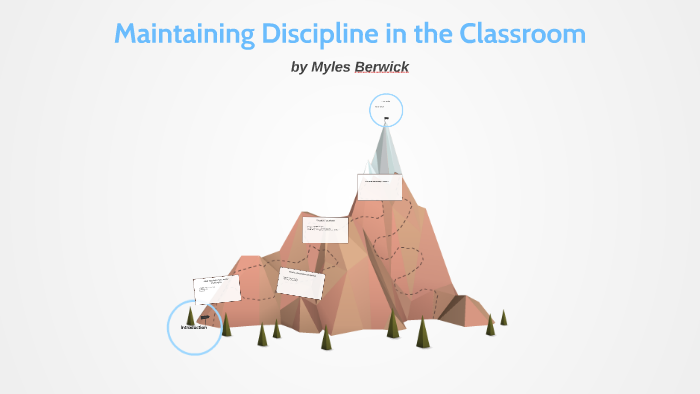 Maintaining Discipline In The Classroom By Myles Berwick