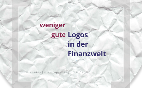 Gute Logos Schlechte Logos By Viktoria Guenter