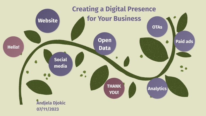 Creating a Digital Presence for your Business by Andjela Lazarevic on Prezi