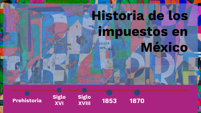 Historia de los impuestos en México by JOSE ANTONIO LOPEZ RODRIGUEZ on