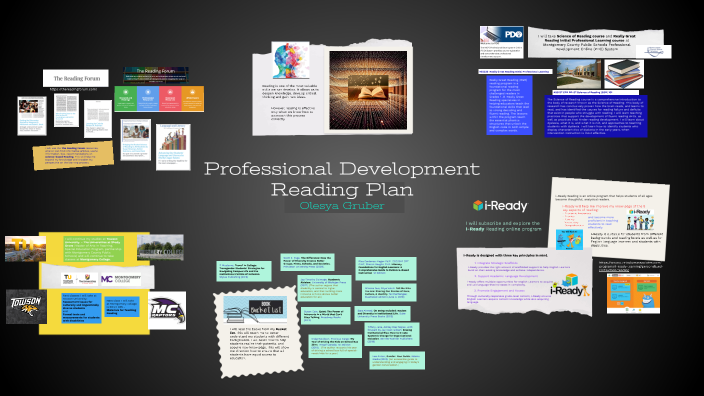 Professional Development Reading Plan by Olesya Gruber on Prezi