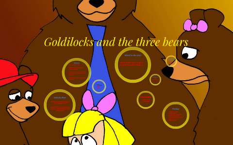 Goldilocks and the three bears by