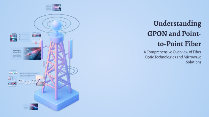Tp Point Fiber Understanding GPON and Point-to-Point Fiber by Manish Shamjhu on Prezi