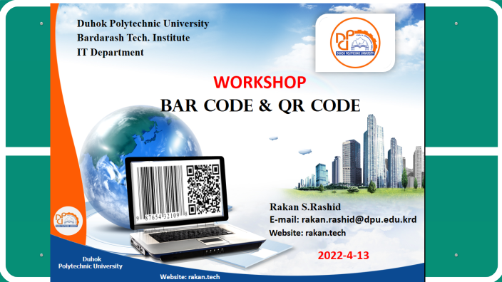 Bar Code & QR Code by Rakan Rashid on Prezi