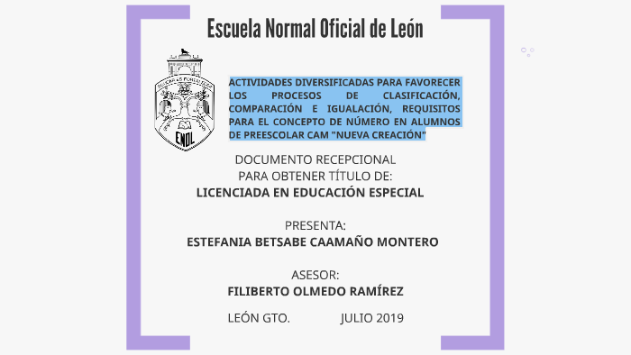 Escuela Normal Oficial de León by Betsy Caamaño on Prezi