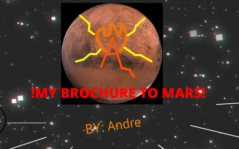 mars planet brochure