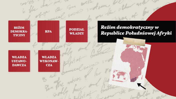 reżim demokratyczny w RPA by Maja Krysztofiak on Prezi