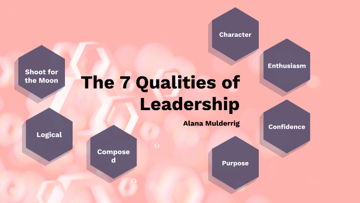 The 7 qualities of leadership by alana mulderrig on Prezi
