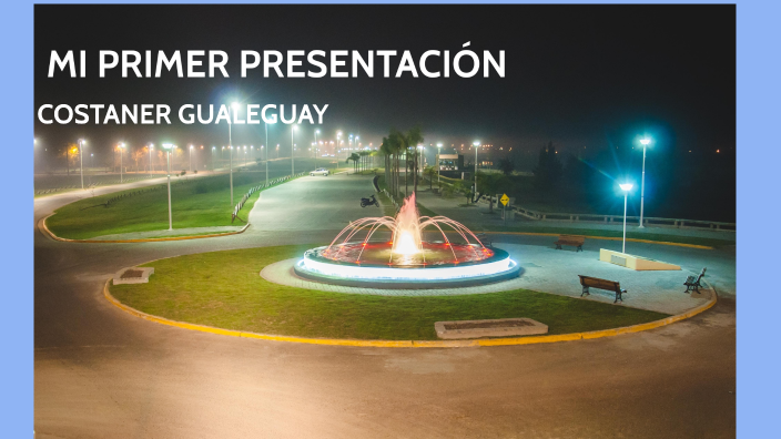 MI PRIMER PRESENTACIÓN by on Prezi