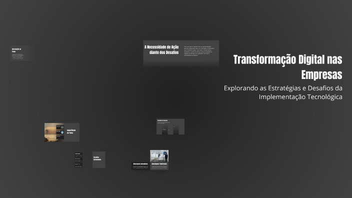 Transformação Digital nas Empresas by Bruna Silva on Prezi