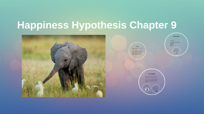 happiness hypothesis chapter 9