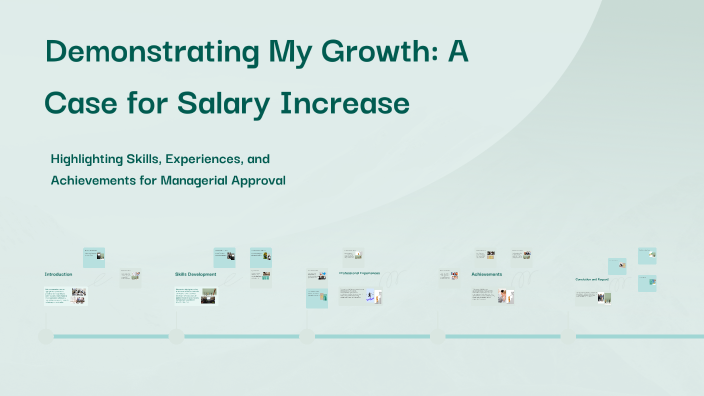 Demonstrating My Growth: A Case for Salary Increase by Maher Ghali on Prezi