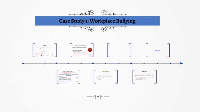 case study of bullying in the workplace