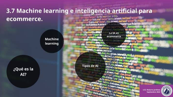 3.7 Machine learning e inteligencia artificial para ecommerce. by ...