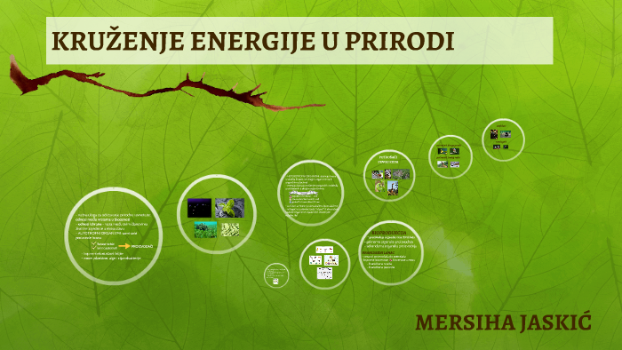 Kruzenje Energije U Prirodi By Mersiha Jaskic