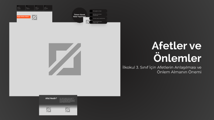 Afetler ve Önlemler by Esma Naz Yavaş on Prezi