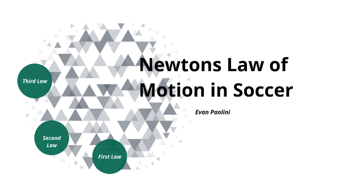 Newtons Laws of Motion in Soccer by Evan Paolini