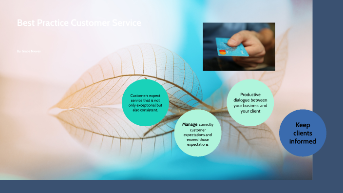 Best practice customer service by grace nieves on prezi next