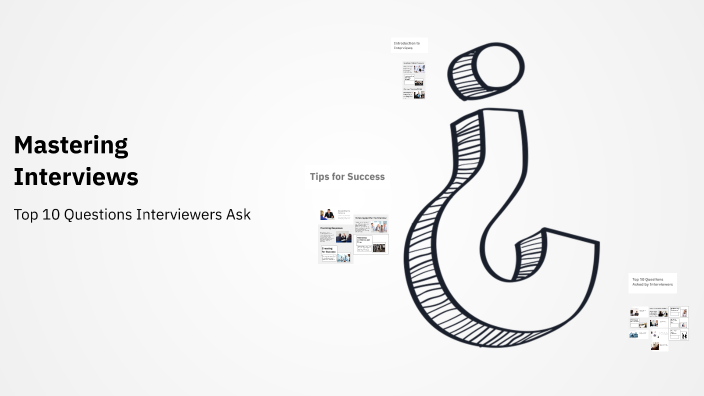Mastering Interviews by Ania Czaja on Prezi