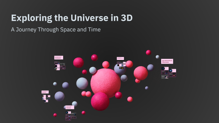 Exploring the Universe in 3D by Sandra Walid on Prezi