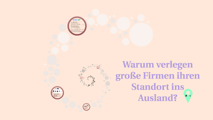 Firma ins ausland verlegen