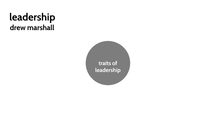 leadership by drew marshall on Prezi