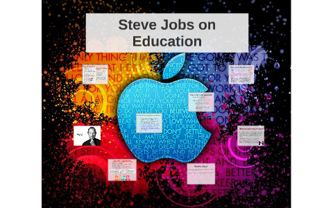 Steve Jobs on Education by Serenity G