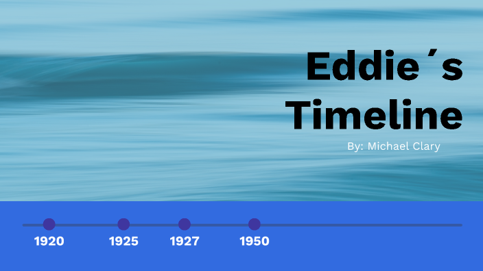Eddie´s Timeline by Michael Clary on Prezi