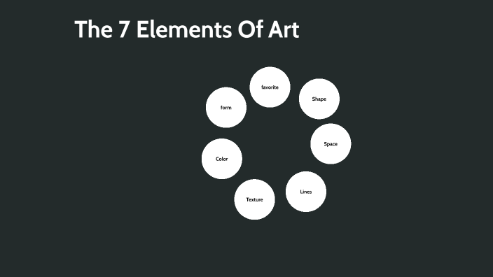 The 7 Elements Of Art By Kolby Strickland On Prezi