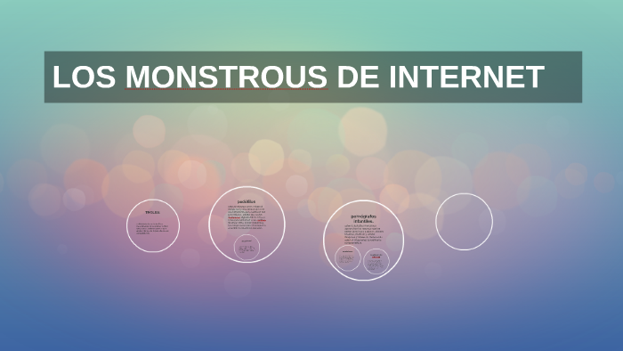 LOS MONSTROUS DE INTERNET by miguel giraldo on Prezi