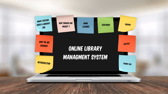 presentation of online library management system