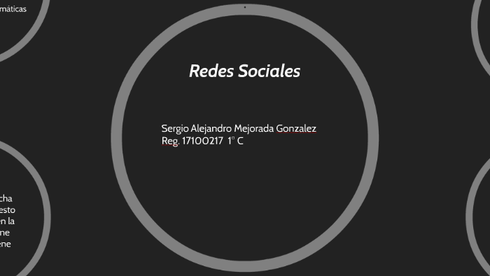 Redes Sociales by sergio alejandro mejorada gonzalez on Prezi