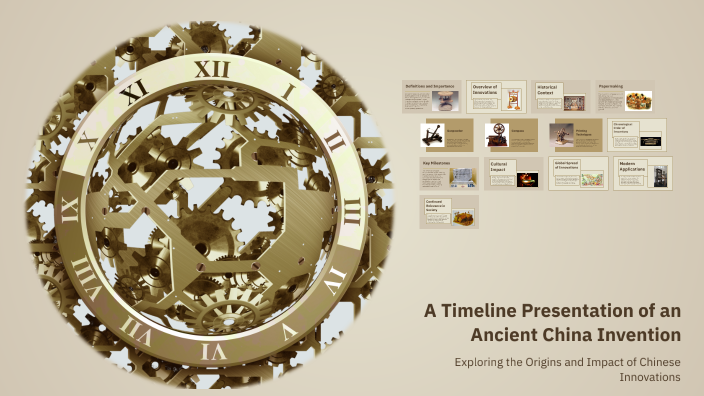 A timeline presentation of an ancient china invention by ellie gleave ...