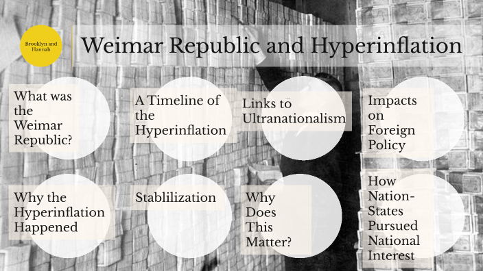 Weimar Republic and Hyperinflation by Hannah Williams on Prezi