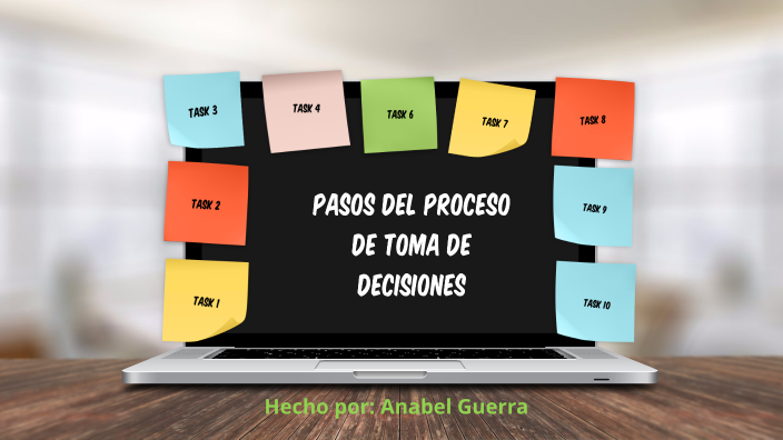 Pasos del Proceso de Toma de Decisiones by Yamiletha Abrego on Prezi