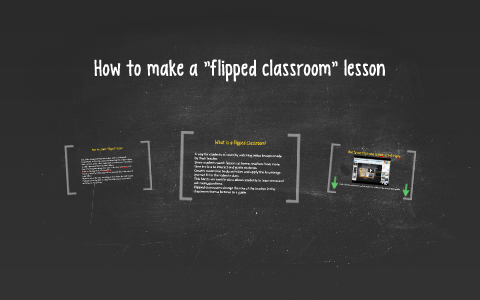 How to make a "flipped classroom" video lesson by Michael Tribett on Prezi