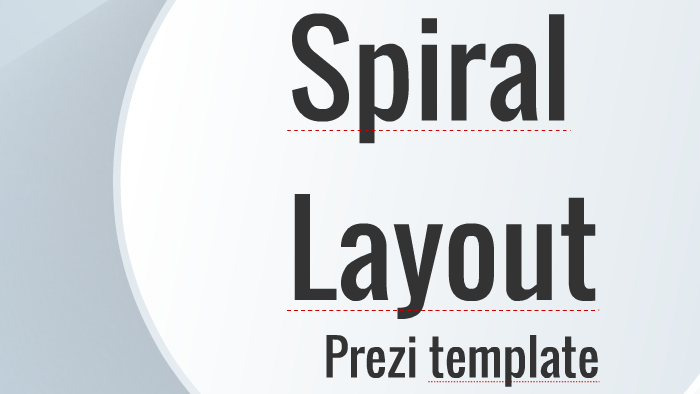 Spiral Layout Prezi Template By Prezi Templates On Prezi