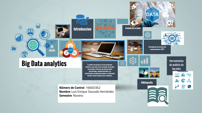 Big Data analytics by Luis Enrique Sauceda Hernández on Prezi