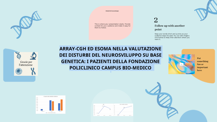 Genetica del neurosviluppo by Francesca Paola Addorisio on Prezi