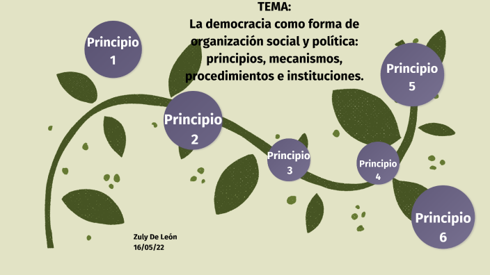 La democracia como forma de organización by Zulma De León Salas on Prezi