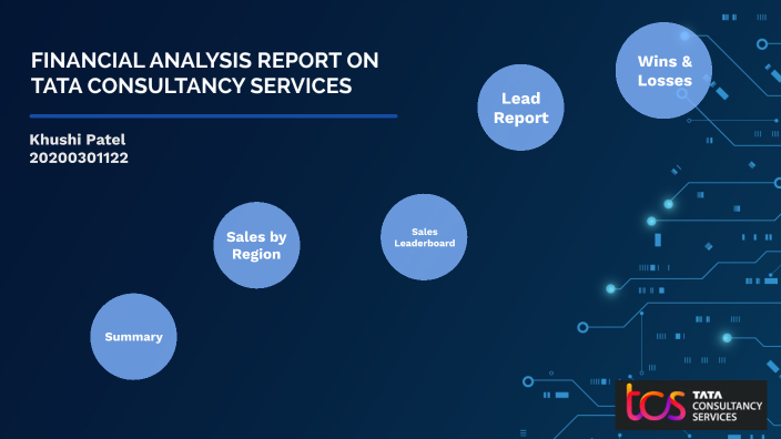 Tcs Analysis By Khushi Patel On Prezi