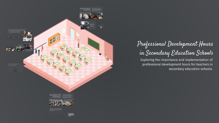 Professional Development Hours in Secondary Education Schools by ...