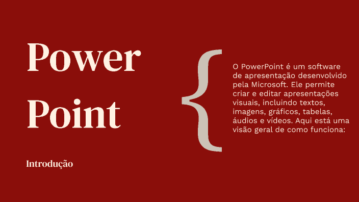 POWER POINT by Ana Beatriz Frazão on Prezi