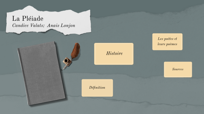 Les poètes de la Pléiade by Anais Lonjon on Prezi