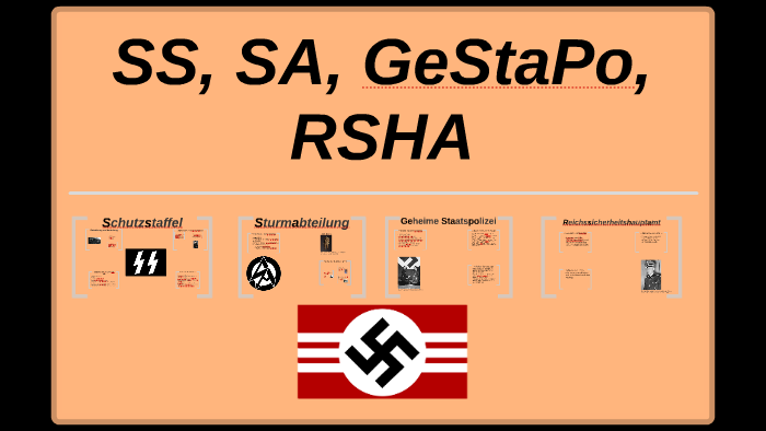 Unterschied Zwischen Ss Sa Und Gestapo prezi.com